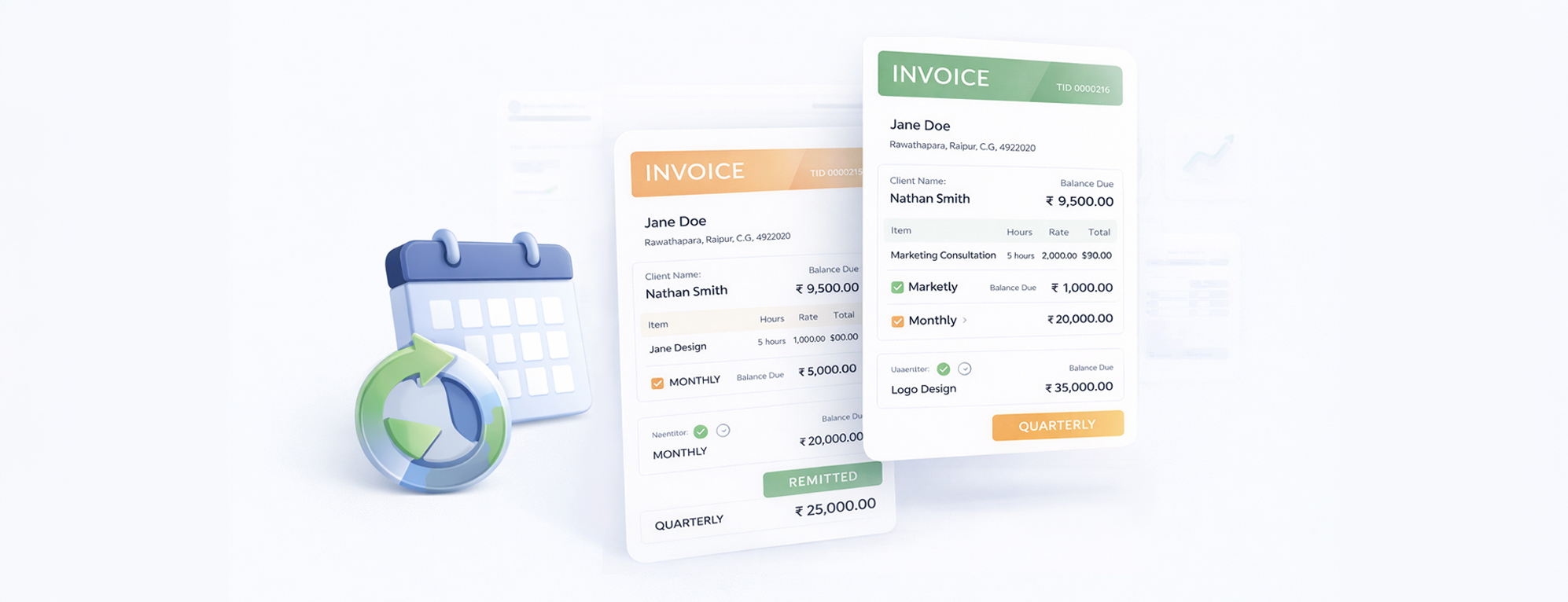 Recurring Invoices Accoxi